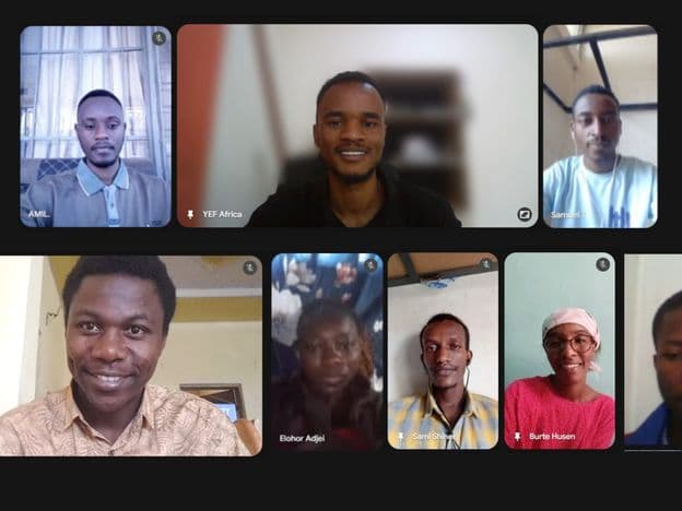 YEF Africa Strengthens Members Through Bible Training on Salvation, Grace, and Faith in Christ