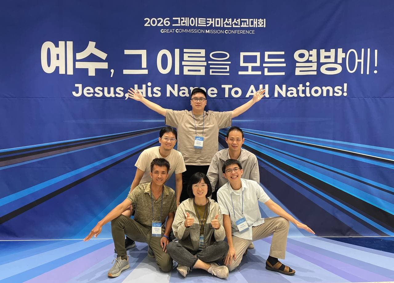 YEF Hong Kong members at the Great Commission Mission Conference